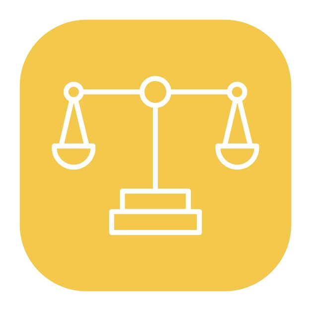 Icono de la imparcialidad