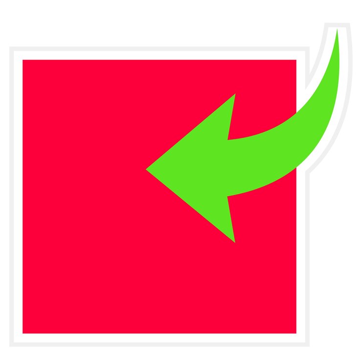 Vector ícono de importación