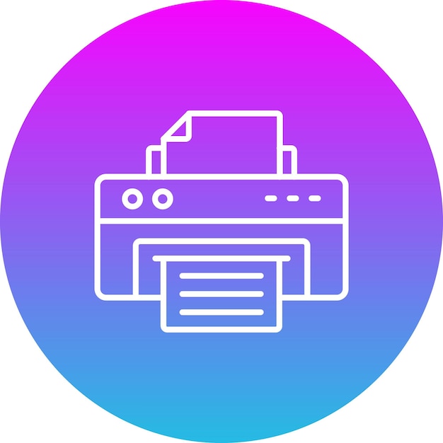 Icono de la impresora