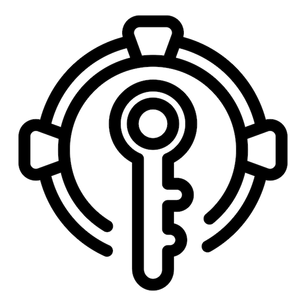 Icono de indicador clave de rendimiento que muestra el éxito y el progreso del negocio