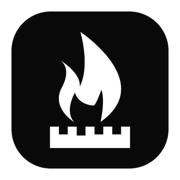 Icono de la industria del gas
