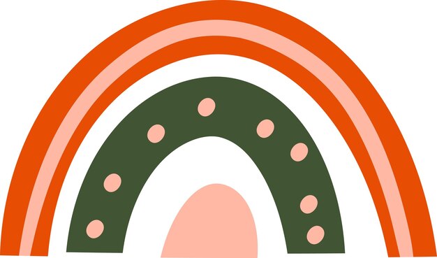 El icono infantil del arco iris
