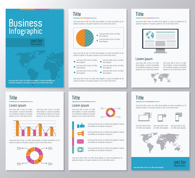 Icono de infografía