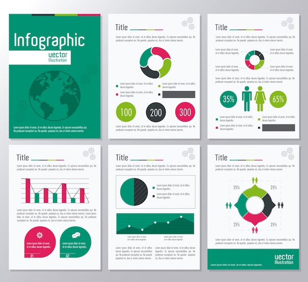 Icono de infografía