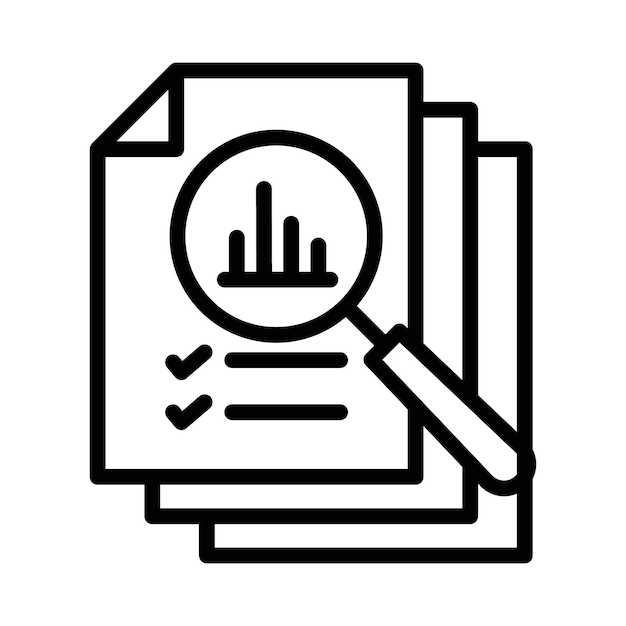 El icono de información de escrutinio delineó el signo de configuración