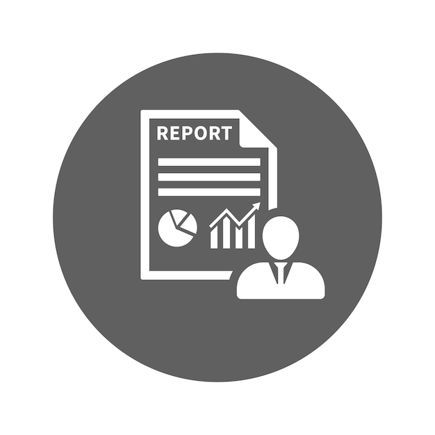 Icono del informe del empleado