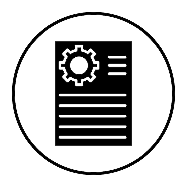 Ícono del informe de ensayo