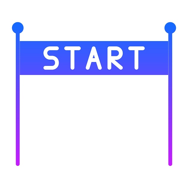 Icono de inicio de la carrera