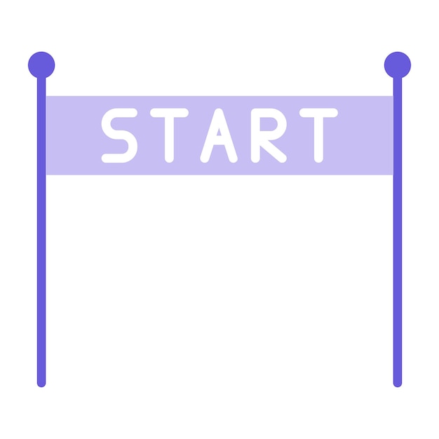 Icono de inicio de la carrera