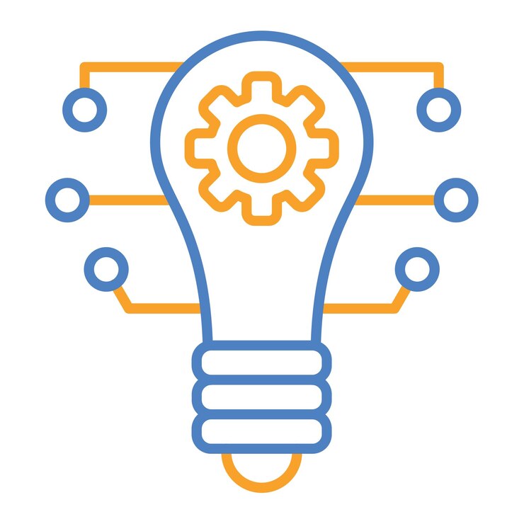 Vector icono de la innovación