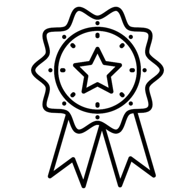 El icono de la insignia contaminada