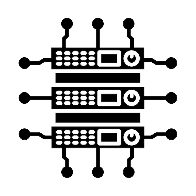 Ícono de integración de datos