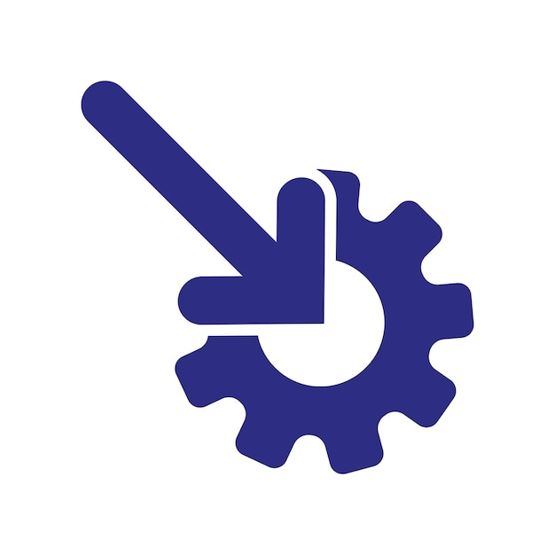 Icono de integración Icono para el sitio web Ilustración vectorial EPS10