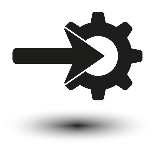 Icono de integración Ilustración vectorial EPS10