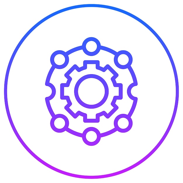 Ícono de integración de la red