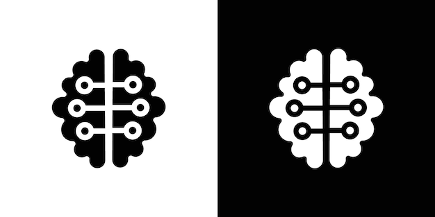 Ícono de inteligencia artificial Colección de conjuntos de relleno plano