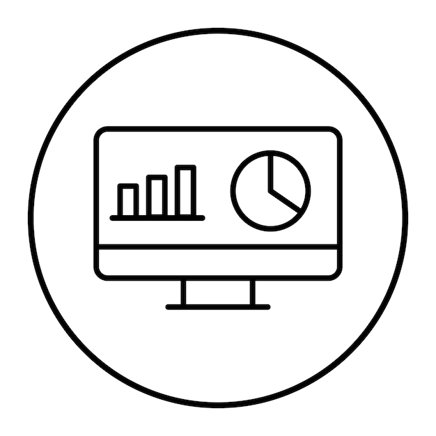 Icono de inteligencia de negocios