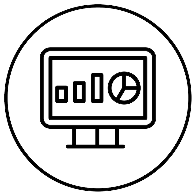 Icono de inteligencia de negocios