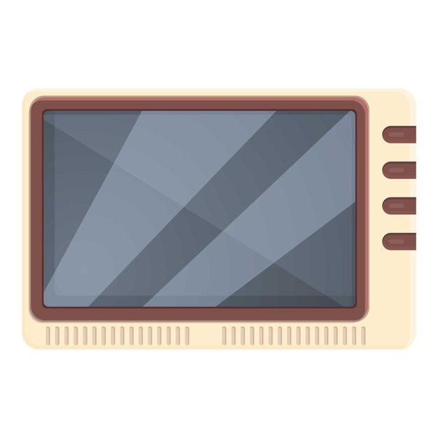 Icono de intercomunicador de seguridad vector de dibujos animados Videoportero Cámara de teléfono