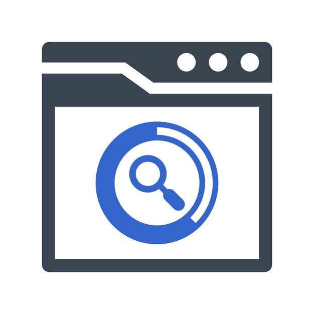 Icono de la interfaz de búsqueda