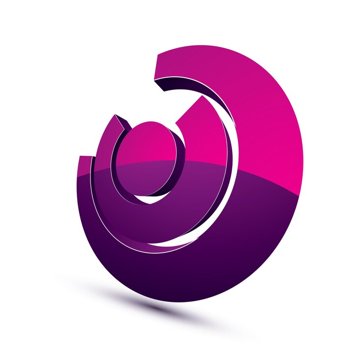 Vector icono de interfaz gráfica colorido tridimensional aislado en blanco, elemento de diseño de vector de idea de trabajo en equipo. símbolo especial web abstracto.