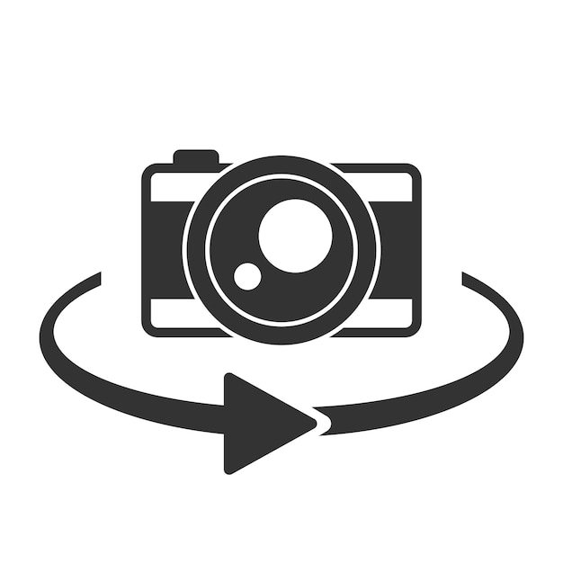 Ícono de interruptor de cámara, íconos de píxeles perfectos profesionales optimizados para resoluciones grandes y pequeñas.