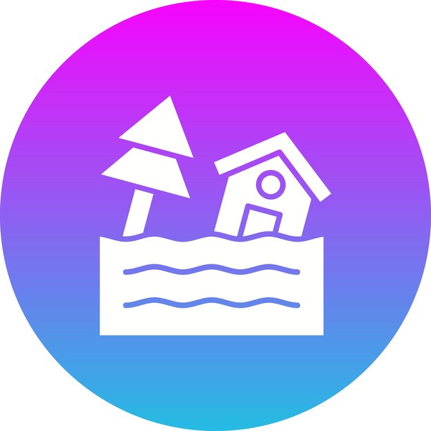 Ícono de inundación