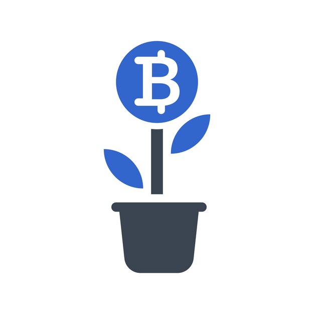 El icono de la inversión de Bitcoin