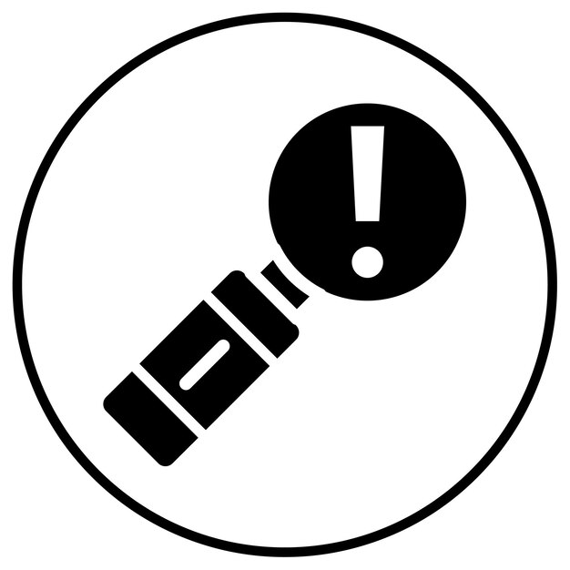 Icono de investigación de incidentes