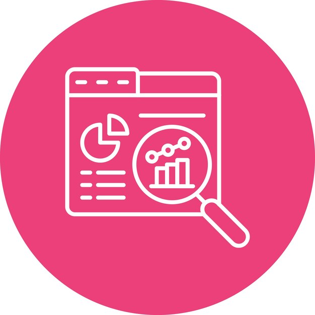 Icono de la investigación de mercado