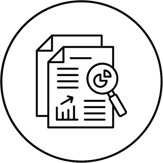 Icono de la investigación de mercado
