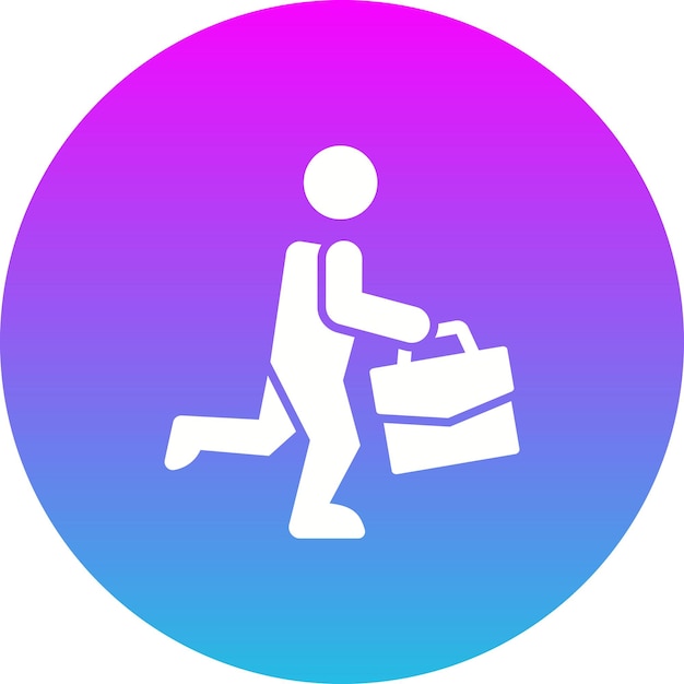 Icono de ir a trabajar