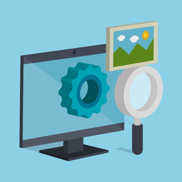 Vector icono de isometría de comercio electrónico