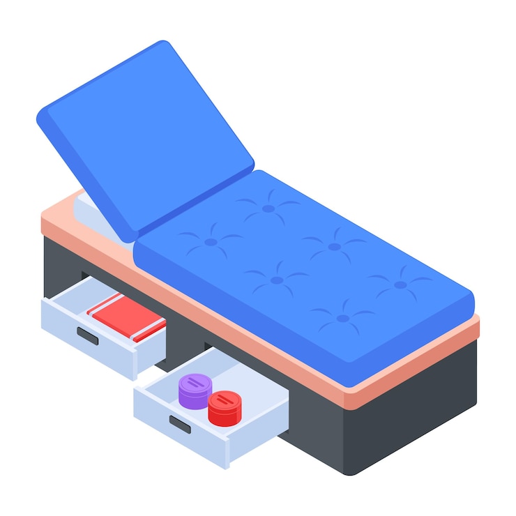 Vector icono isométrico de los accesorios para peluqueros