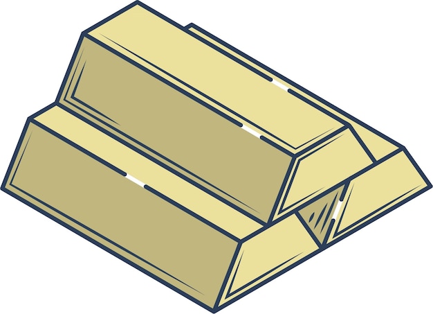 Icono isométrico de la barra de Dios