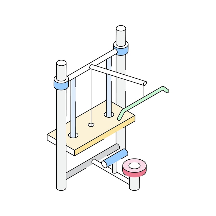 Vector un icono isométrico bien diseñado que representa una máquina de entrenamiento con cables