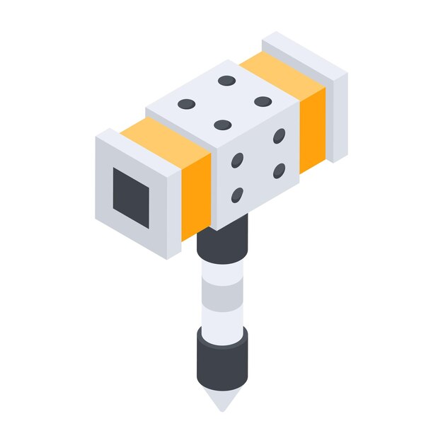 Icono isométrico de elementos de juego