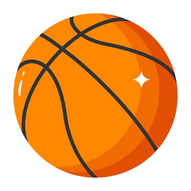 Vector un icono isométrico personalizable de baloncesto.