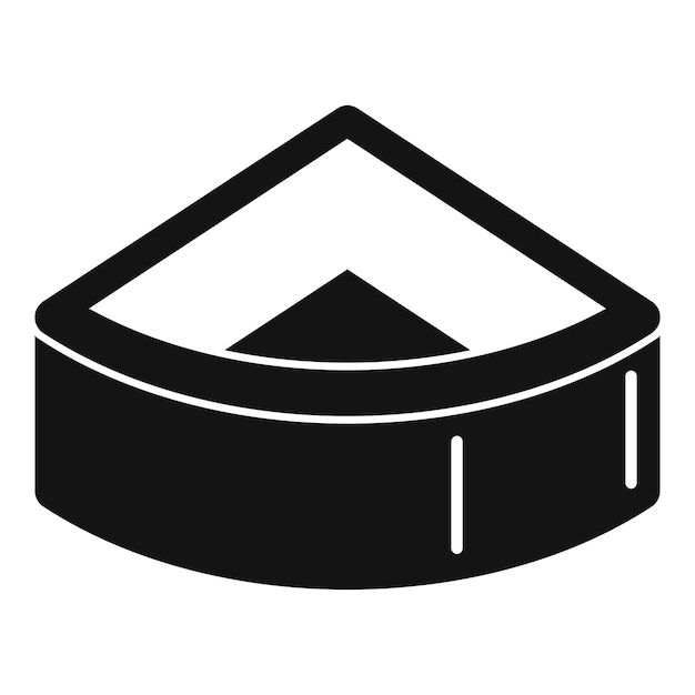 Icono de jacuzzi sanitario Ilustración simple del icono de vector de jacuzzi sanitario para diseño web aislado sobre fondo blanco
