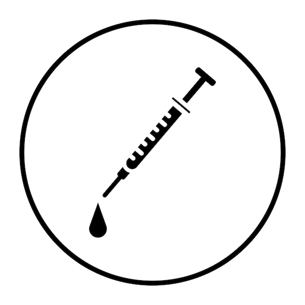 Ícono de la jeringa