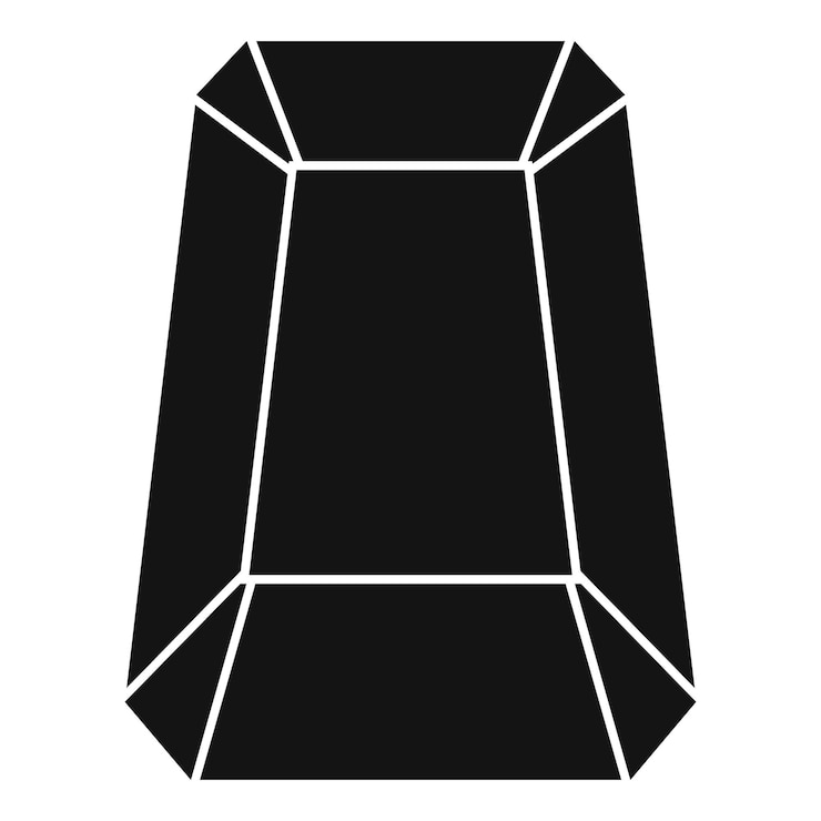 Vector icono de joya preciosa ilustración simple de icono de vector de joya preciosa para diseño web aislado sobre fondo blanco