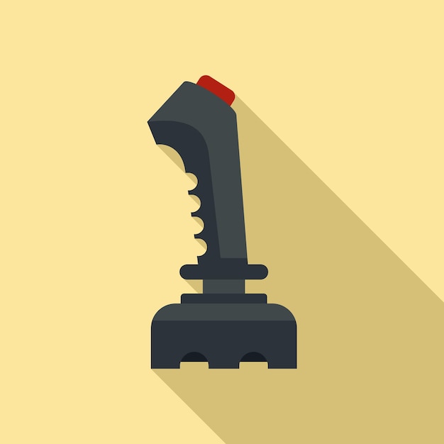Icono de joystick de gamificación Ilustración plana del icono de vector de joystick de gamificación para diseño web