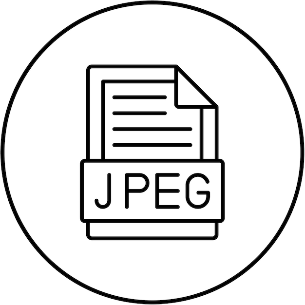 Icono de Jpeg (en inglés)
