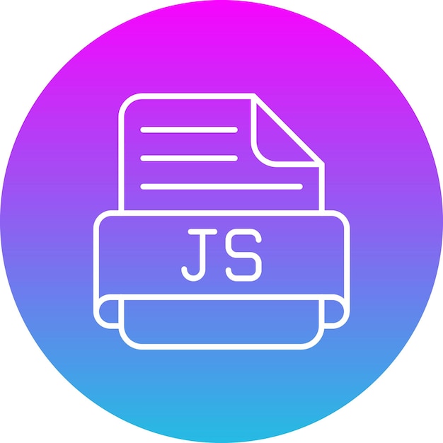 Vector el icono js