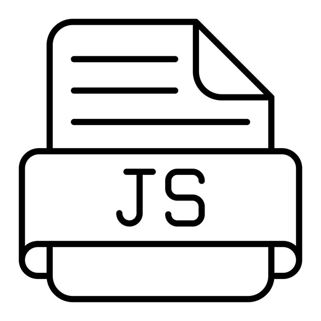 Vector el icono js