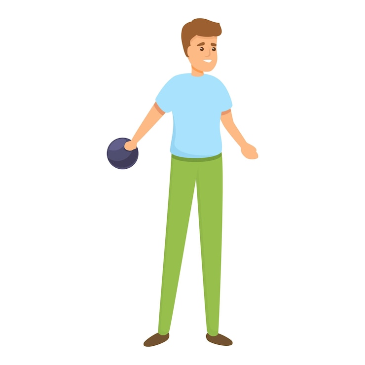 Vector icono de juego de bolos de strike icono vectorial de juego de bowling de strike para diseño web aislado sobre fondo blanco