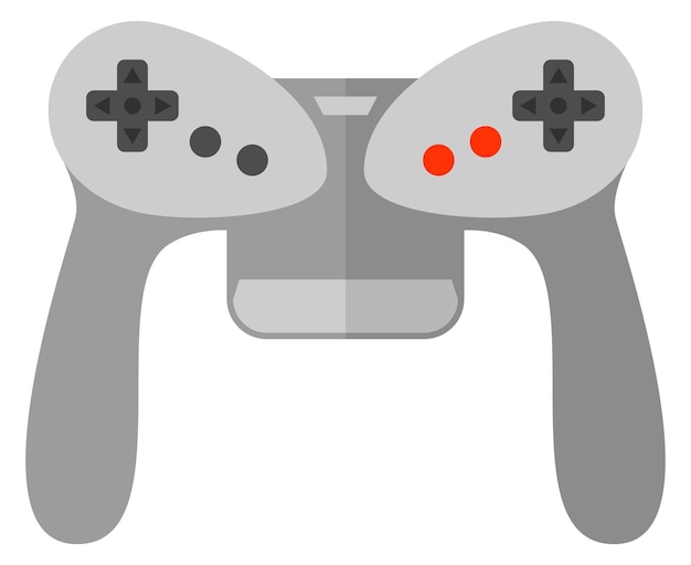 Vector icono de juegos de consola controlador de videojuegos símbolo de gamepad