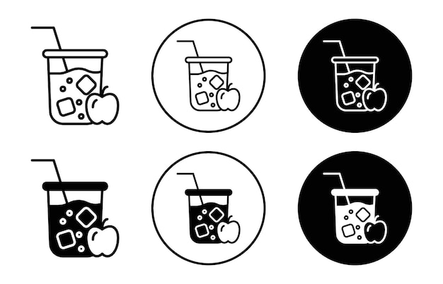 Icono de jugo de fruta