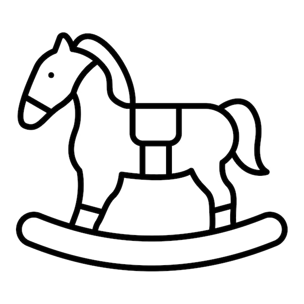 Icono de juguete de caballo