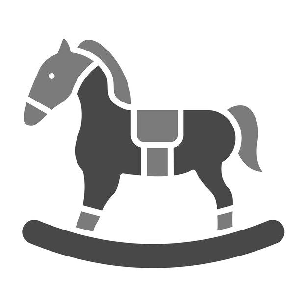 Icono de juguete de caballo